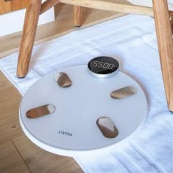 Livoo Pèse-personne numérique à Bluetooth intelligent Blanc -Autres Soldes image 6 443511