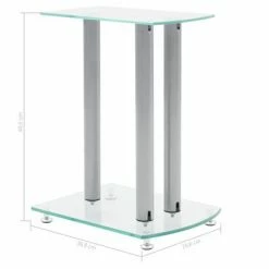 Lot de 2 reposes enceintes en aluminium -Autres Soldes image 6 50138