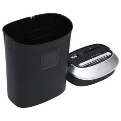 VidaXL Déchiqueteuse de papier 10 feuilles à coupe transversale Noir -Autres Soldes image 6 51552