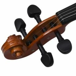 VidaXL Ensemble de violon avec archet et mentonnière Bois foncé 4/4 -Autres Soldes image 6 70142
