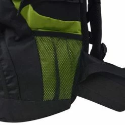 VidaXL Sac à dos de randonnée XXL 75 L Noir et vert -Autres Soldes image 6 91104