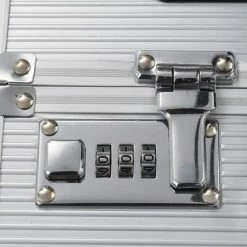 VidaXL Valise de pilote 54 x 44 x 21 cm Argenté Aluminium -Autres Soldes image 6 91843