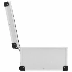 VidaXL Étui de CD pour 80 CD Aluminium ABS Argenté -Autres Soldes image 6 91854