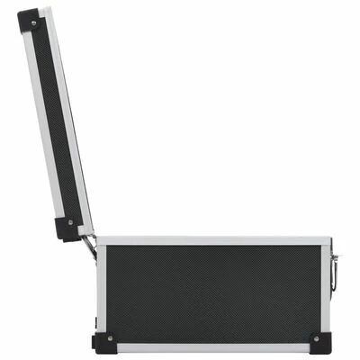 VidaXL Étui de CD pour 40 CD Aluminium ABS Noir 6 VidaXL Étui de CD pour 40 CD Aluminium ABS Noir – Image 6