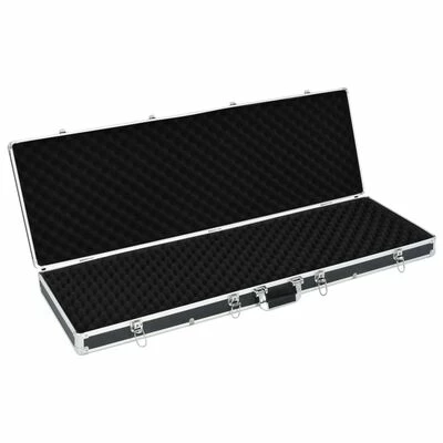 VidaXL Mallette pour arme à feu Noir 118 x 38 x 12 cm Aluminium 6 VidaXL Mallette pour arme à feu Noir 118 x 38 x 12 cm Aluminium – Image 6