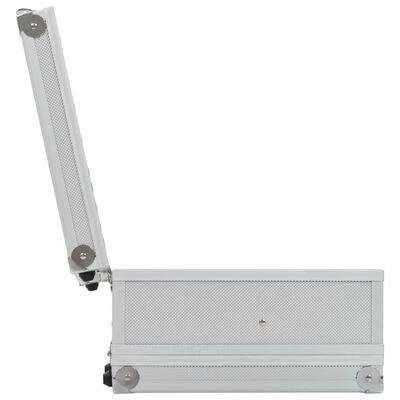 VidaXL Mallette pour arme à feu Aluminium ABS Argenté 6 VidaXL Mallette pour arme à feu Aluminium ABS Argenté – Image 6