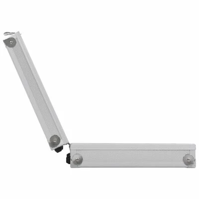 VidaXL Mallette pour arme à feu Aluminium ABS Argenté 6 VidaXL Mallette pour arme à feu Aluminium ABS Argenté – Image 6
