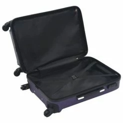VidaXL Valise rigide 3 pcs Violet ABS -Autres Soldes image 6 91877