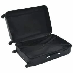 VidaXL Valise rigide 3 pcs Noir ABS -Autres Soldes image 6 91886
