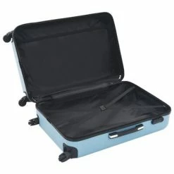 VidaXL Valise rigide 3 pcs Bleu ABS -Autres Soldes image 6 91889