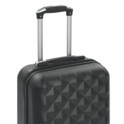 VidaXL Valise rigide Noir ABS 11 VidaXL Valise rigide Noir ABS -Autres Soldes image 6 91891